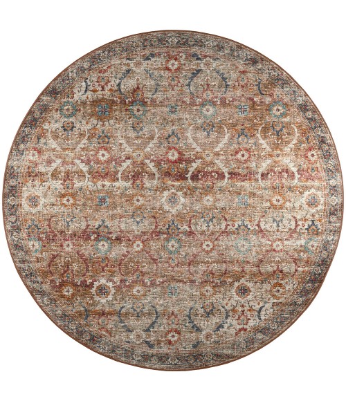 Dalyn Jericho JC1 Taupe Area Rug 4 ft. X 4 ft. Round