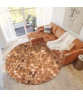 Dalyn Stetson SS1 Bison Area Rug 4 ft. X 4 ft. Round