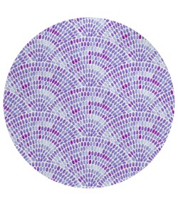 Dalyn Seabreeze SZ7 Lavender Area Rug 8 ft. X 8 ft. Round