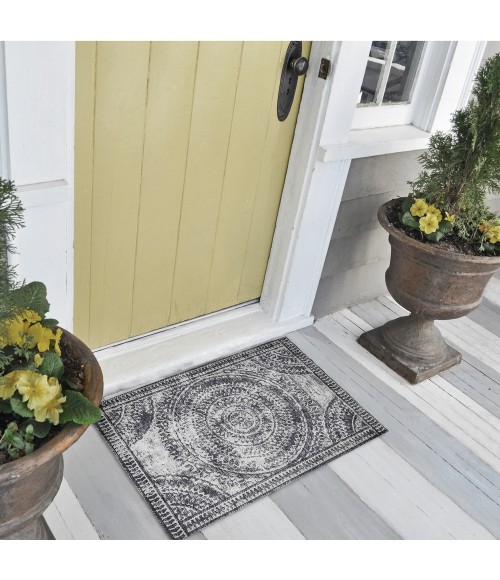 Dalyn Sedona SN7 Pewter Area Rug 1 ft. 8 in. X 2 ft. 6 in. Rectangle