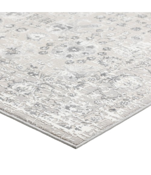 Dalyn Rhodes Area Rug Dalyn Rhodes RR8 Silver Area Rug 5 ft. 1 in. X 7 ft. 5 in. Rectangle
