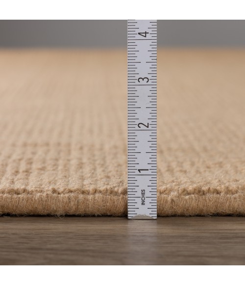 Dalyn Monaco Sisal MC300 Wheat Area Rug 3 ft. 6 in. X 5 ft. 6 in. Rectangle