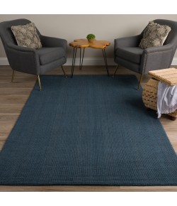 Dalyn Monaco Sisal MC300 Navy Area Rug 3 ft. 6 in. X 5 ft. 6 in. Rectangle