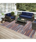 Dalyn Sedona Area Rug Dalyn Sedona SN8 Denim Area Rug 10 ft. X 14 ft. Rectangle
