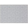 Dalyn Seabreeze SZ10 Silver Area Rug 1 ft. 8 in. X 2 ft. 6 in. Rectangle