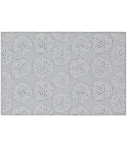 Dalyn Seabreeze SZ10 Silver Area Rug 1 ft. 8 in. X 2 ft. 6 in. Rectangle