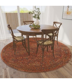 Dalyn Jericho JC3 Nutmeg Area Rug 8 ft. X 8 ft. Round