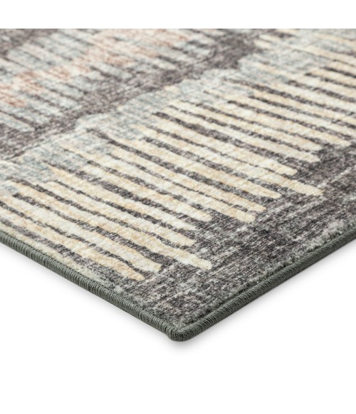 Dalyn Winslow WL4 Charcoal Area Rug 6 ft. X 6 ft. Round