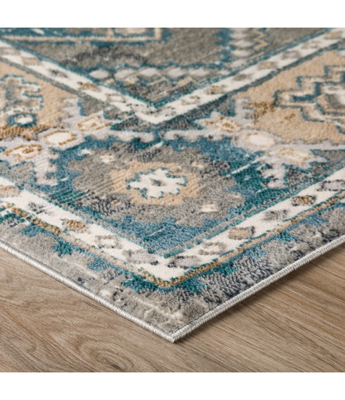 Dalyn Karma KM22 Charcoal Area Rug 1 ft. 8 in. X 2 ft. 6 in. Rectangle