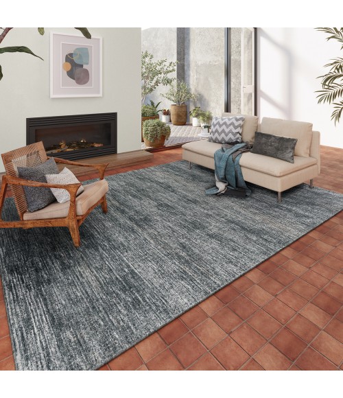 Dalyn Ciara Area Rug Dalyn Ciara CR1 Charcoal Area Rug 10 ft. X 14 ft. Rectangle
