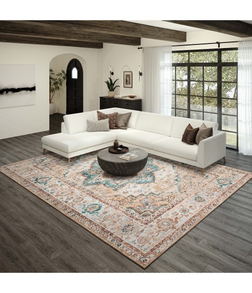 Dalyn Jericho Area Rug Dalyn Jericho JC2 Biscotti Area Rug 10 ft. X 10 ft. Round