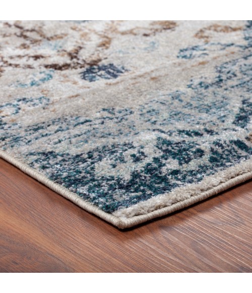 Dalyn Antigua AN11 Blue Area Rug 9 ft. 6 in. X 13 ft. 2 in. Rectangle