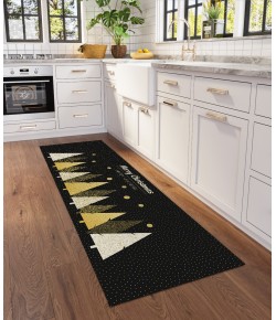 Dalyn Wonderland WN11 Black Area Rug 2 ft. 3 in. X 7 ft. 6 in. Runner