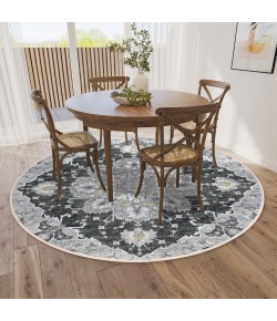 Dalyn Marbella MB3 Midnight Area Rug 10 ft. X 10 ft. Round
