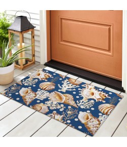 Dalyn Seabreeze SZ6 Navy Area Rug 1 ft. 8 in. X 2 ft. 6 in. Rectangle