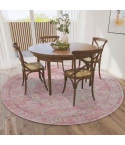 Dalyn Jericho JC5 Rose Area Rug 10 ft. X 10 ft. Round