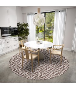 Dalyn Sedona SN6 Coffee Area Rug 6 ft. X 6 ft. Round