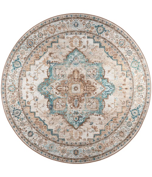 Dalyn Jericho Area Rug Dalyn Jericho JC2 Biscotti Area Rug 10 ft. X 10 ft. Round