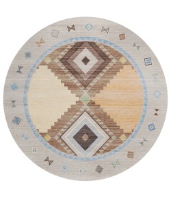 Dalyn Phoenix PH2 Taupe Area Rug 8 ft. X 8 ft. Round