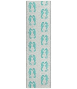 Dalyn Seabreeze SZ15 Teal Area Rug 2 ft. 3 in. X 7 ft. 6 in. Runner