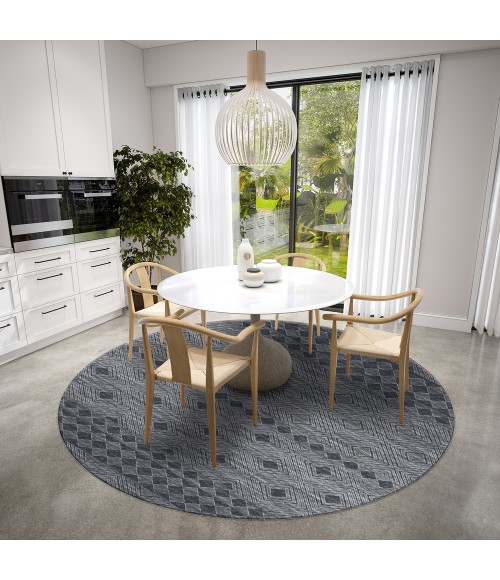 Dalyn Sedona SN1 Midnight Area Rug 8 ft. X 8 ft. Round