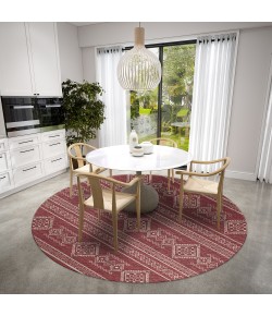 Dalyn Sedona SN14 Paprika Area Rug 6 ft. X 6 ft. Round