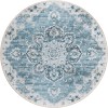 Dalyn Marbella MB3 Denim Area Rug 10 ft. X 10 ft. Round