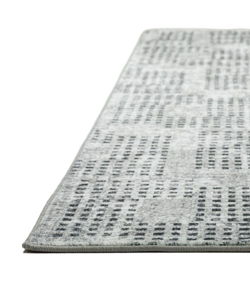 Dalyn Delano DA1 Pewter Area Rug 6 ft. X 6 ft. Round