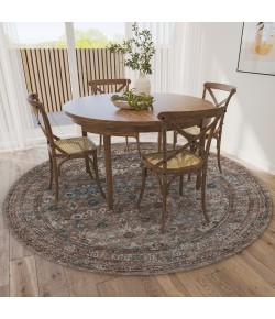 Dalyn Jericho JC7 Latte Area Rug 8 ft. X 8 ft. Round