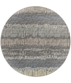Dalyn Winslow WL4 Charcoal Area Rug 4 ft. X 4 ft. Round