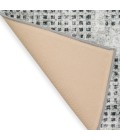 Dalyn Delano DA1 Pewter Area Rug 6 ft. X 6 ft. Round