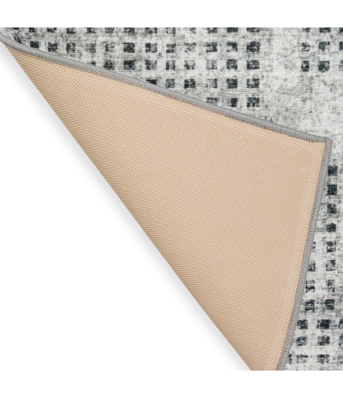 Dalyn Delano DA1 Pewter Area Rug 6 ft. X 6 ft. Round