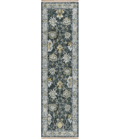 Dalyn Marbella MB6 Midnight Area Rug 2 ft. 3 in. X 10 ft. Runner
