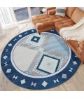 Dalyn Phoenix PH2 Denim Area Rug 8 ft. X 8 ft. Round