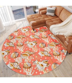 Dalyn Seabreeze SZ6 Salmon Area Rug 8 ft. X 8 ft. Round