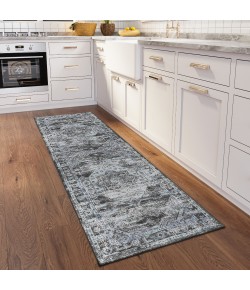 Dalyn Jericho JC5 Steel Area Rug 2 ft. 6 in. X 12 ft. Runner