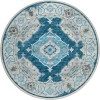 Dalyn Marbella MB1 Indigo Area Rug 10 ft. X 10 ft. Round