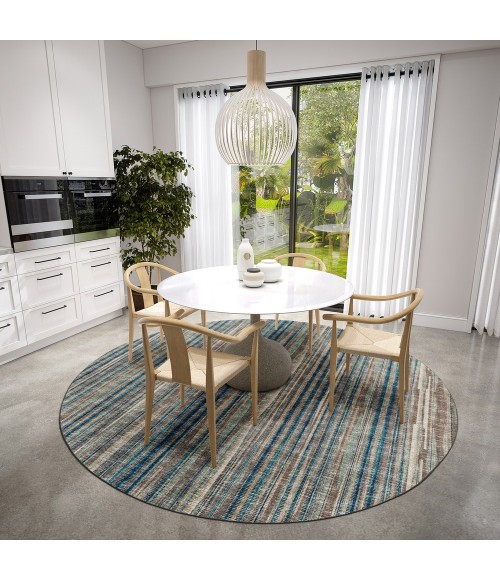 Dalyn Amador Area Rug Dalyn Amador AA1 Mushroom Area Rug 10 ft. X 10 ft. Round
