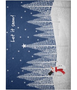 Dalyn Wonderland WN12 Navy Area Rug 3 ft. X 5 ft. Rectangle