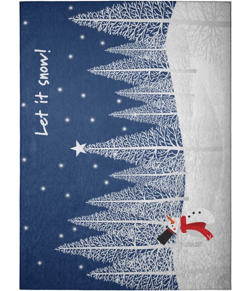 Dalyn Wonderland Area Rug Dalyn Wonderland WN12 Navy Area Rug 3 ft. X 5 ft. Rectangle
