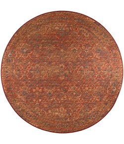 Dalyn Jericho JC3 Nutmeg Area Rug 6 ft. X 6 ft. Round