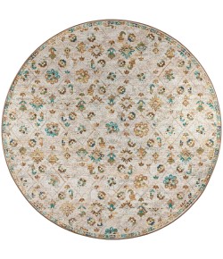 Dalyn Jericho JC8 Parchment Area Rug 8 ft. X 8 ft. Round