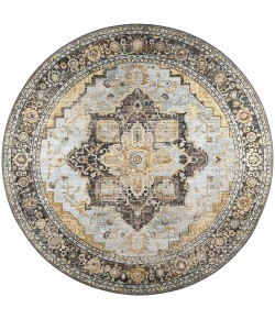 Dalyn Jericho JC2 Pewter Area Rug 10 ft. X 10 ft. Round