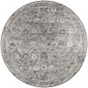 Dalyn Jericho JC4 Silver Area Rug 4 ft. X 4 ft. Round