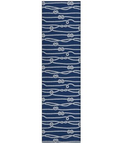 Dalyn Harbor HA7 Navy Area Rug 2 ft. 3 in. X 7 ft. 6 in. Runner