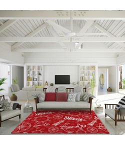 Dalyn Harbor HA9 Red Area Rug 9 ft. X 12 ft. Rectangle