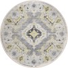 Dalyn Marbella MB1 Grey Area Rug 10 ft. X 10 ft. Round