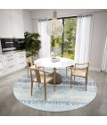Dalyn Winslow WL4 Sky Area Rug 8 ft. X 8 ft. Round