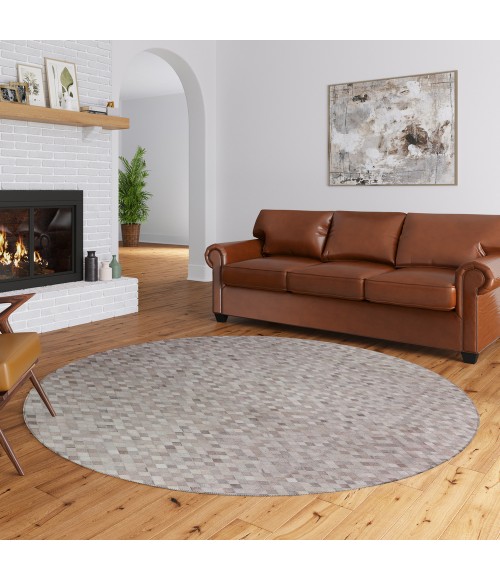 Dalyn Stetson Area Rug Dalyn Stetson SS6 Flannel Area Rug 8 ft. X 8 ft. Round