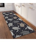 Dalyn Seabreeze SZ13 Black Area Rug 2 ft. 3 in. X 7 ft. 6 in. Runner